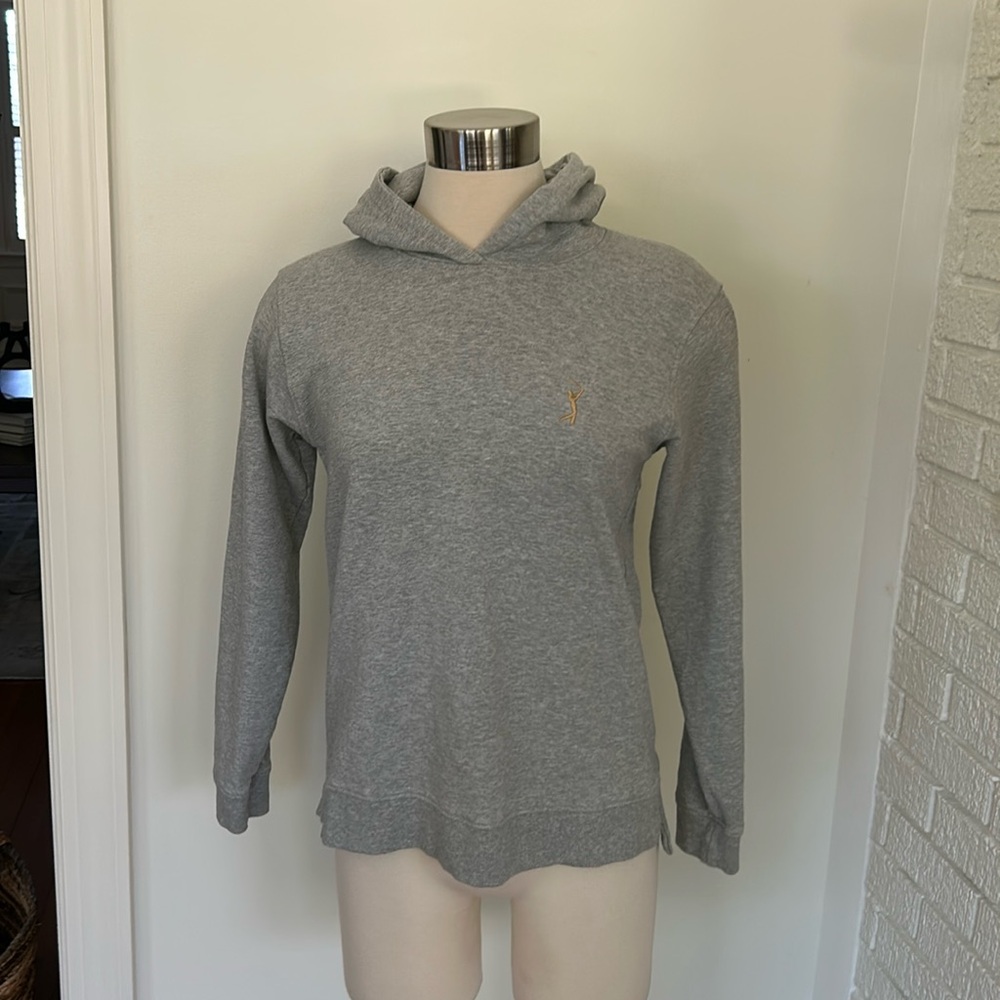 Authentic Peter Millar, athletic hooded pullover. Golf Sweatshirt.